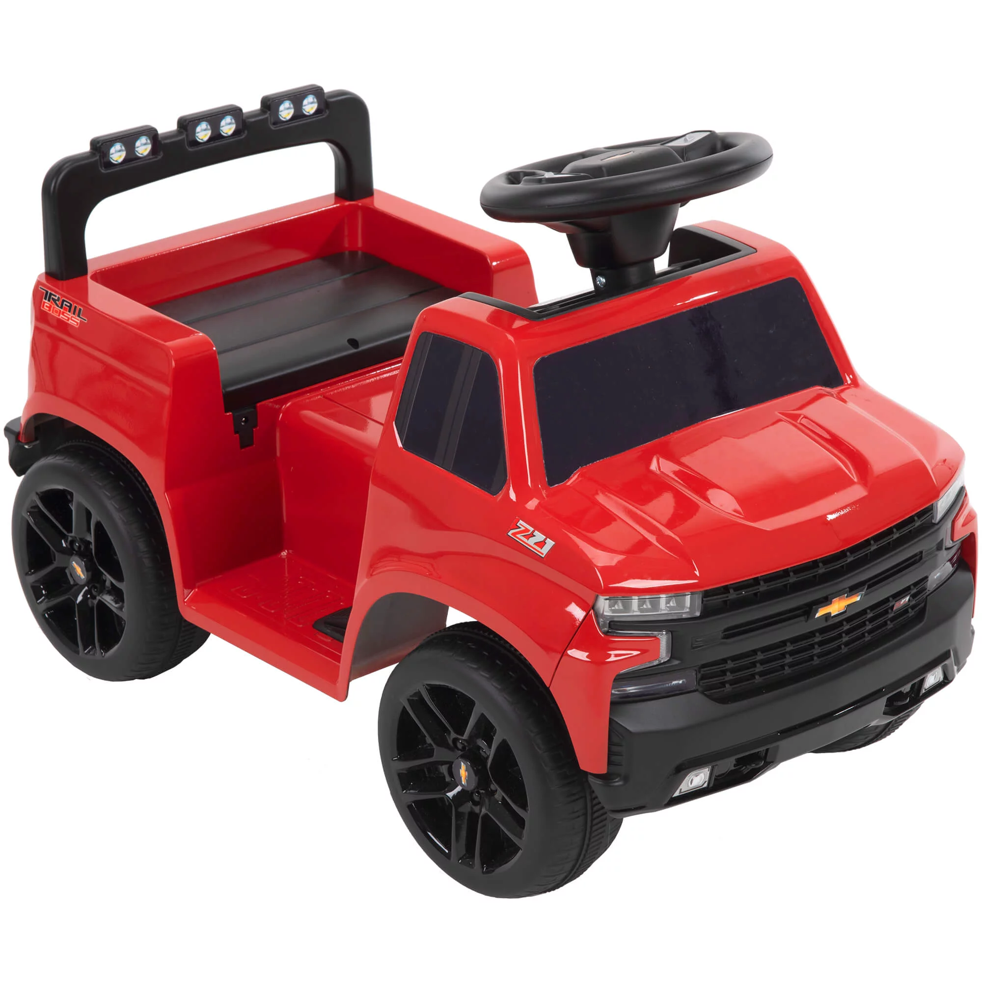 Huffy Kids’ 6V Chevy Silverado Truck Ride-on， Red - Mycitystee
