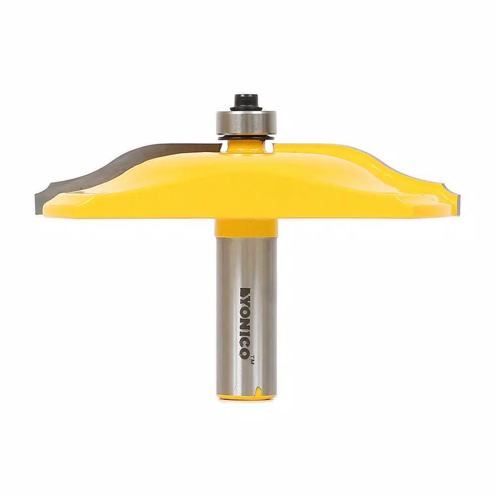 Yonico Raised Panel Ogee and Bead 1/2 in. Shank Carbide Tipped Router Bit and#8211; XDC Depot - Mycitystee