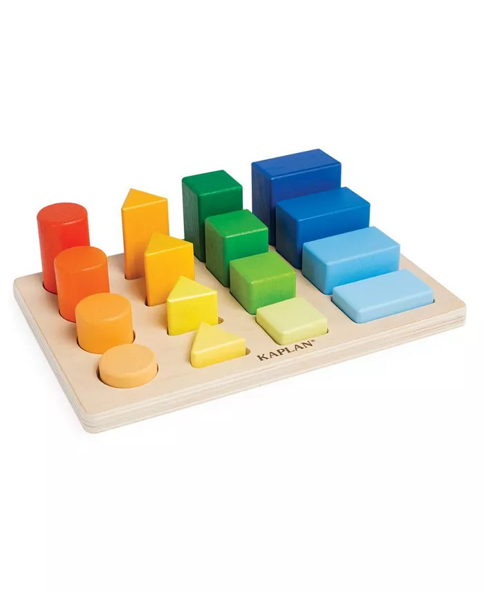 Kaplan Early Learning Toddler Shape and Height Sorter - Mycitystee