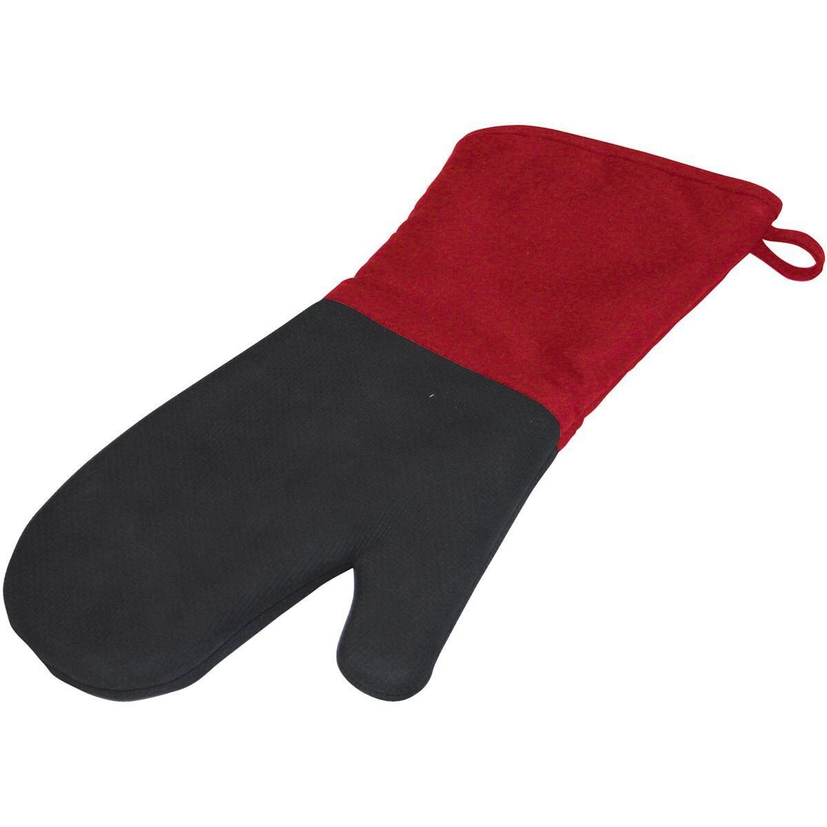 16-Inch Heavy Duty Grill Mitt With Neoprene Palm - Mycitystee