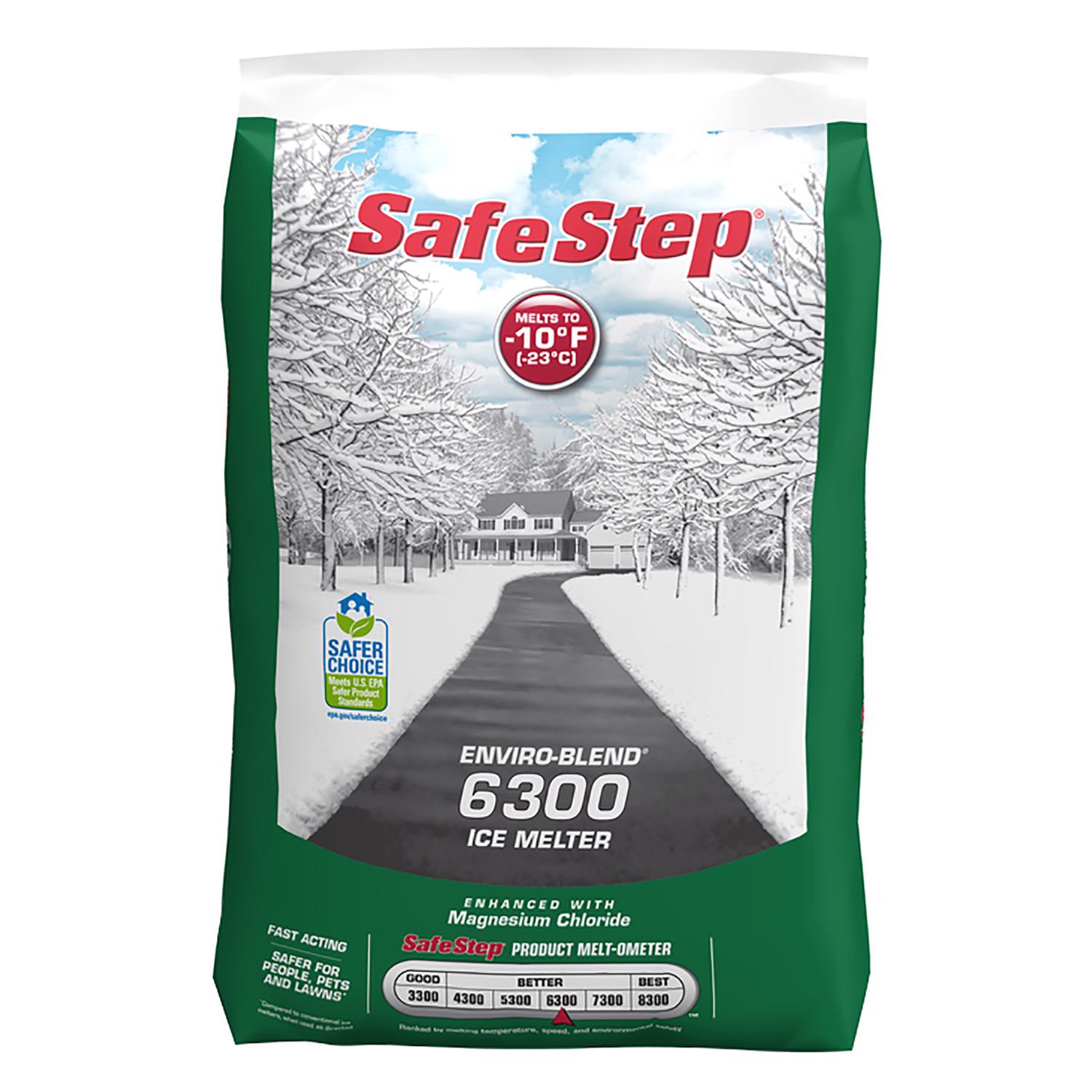 Safe Step Enviro-Blend 6300 Magnesium Chloride Pet Friendly Granule Ice Melt 50 lb - Mycitystee