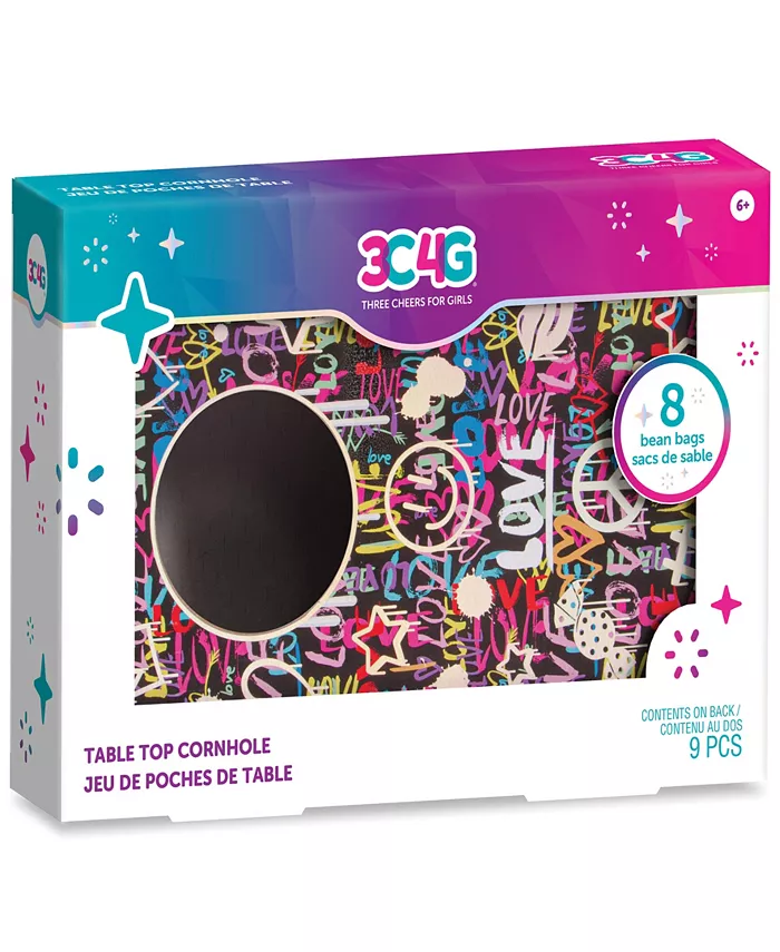 Three Cheers For Girls 3C4G Graffiti Table Top Cornhole - 7