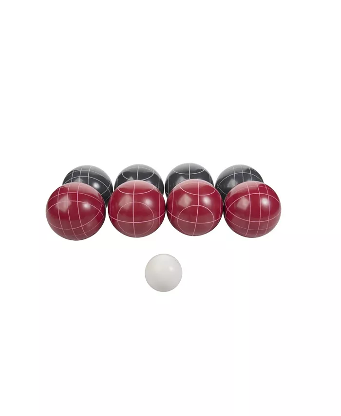 VIVA SOL Triumph Competition 100 mm Resin Bocce Ball Outdoor Game Set with Carrying Bag for Easy Storage - Mycitystee
