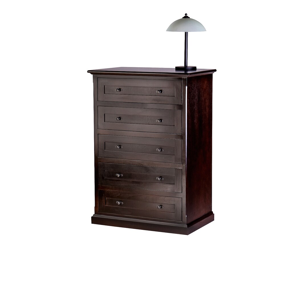Forest Designs Mission Five Drawer Dresser: 34W X 48H X 18D - - 11901734 - Mycitystee