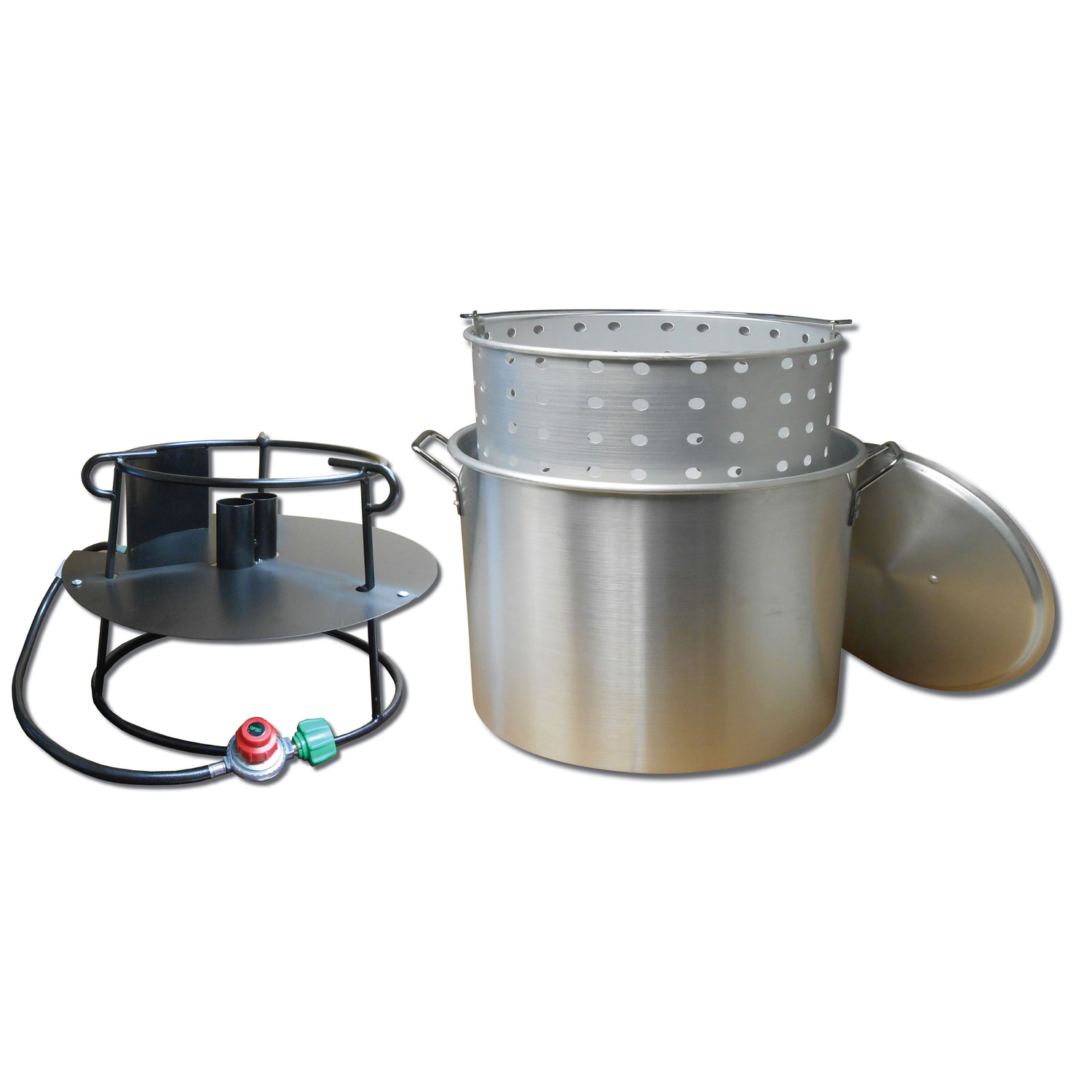 King Kooker 180000 BTU Welded Steel Frame Boiling Kit 90 qt - Mycitystee