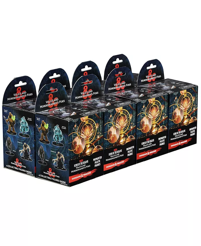 Dungeons Dragons D D Icons of the Realms Volo Mordenkainen's Foes 8 Ct. Booster Brick 32 Piece Miniatures Randomly Assorted Dungeons Dragons Set - Mycitystee
