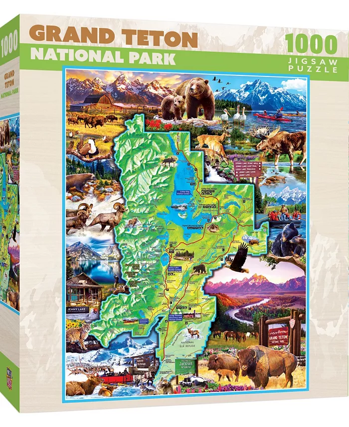 MasterPieces Puzzles MasterPieces 1000 Piece Puzzle - Grand Teton National Park