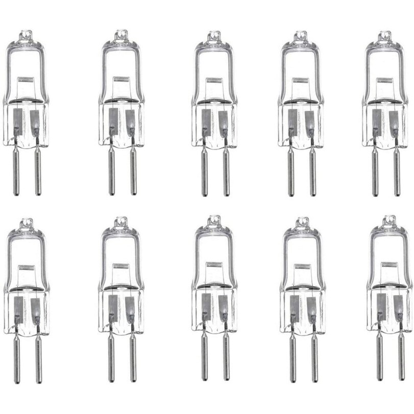 Dimmable HALOGEN LIGHT BULBS G5.3-110-20W ( 10 Pack ) - clear - Mycitystee