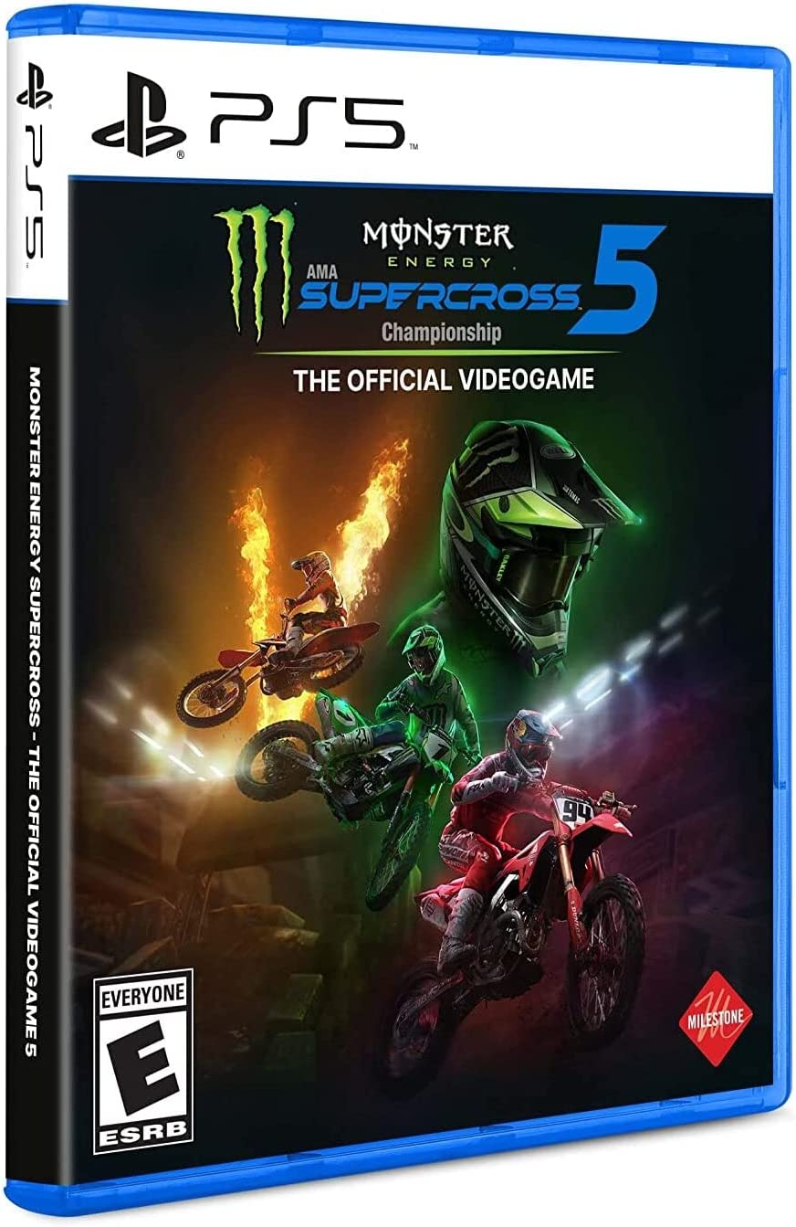 Monster Energy Supercross 5 PS5 - Previously Played - Mycitystee