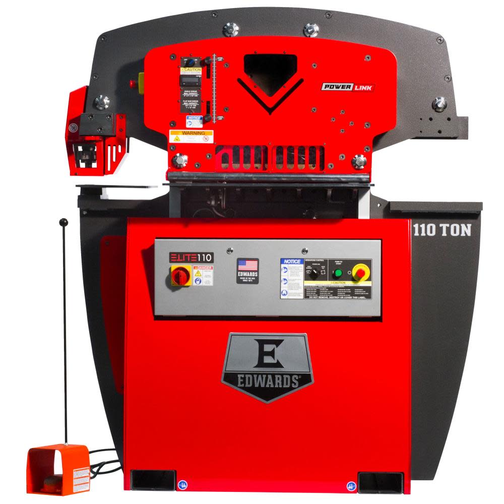 110 Ton Elite Ironworker 3PH 460V - Mycitystee