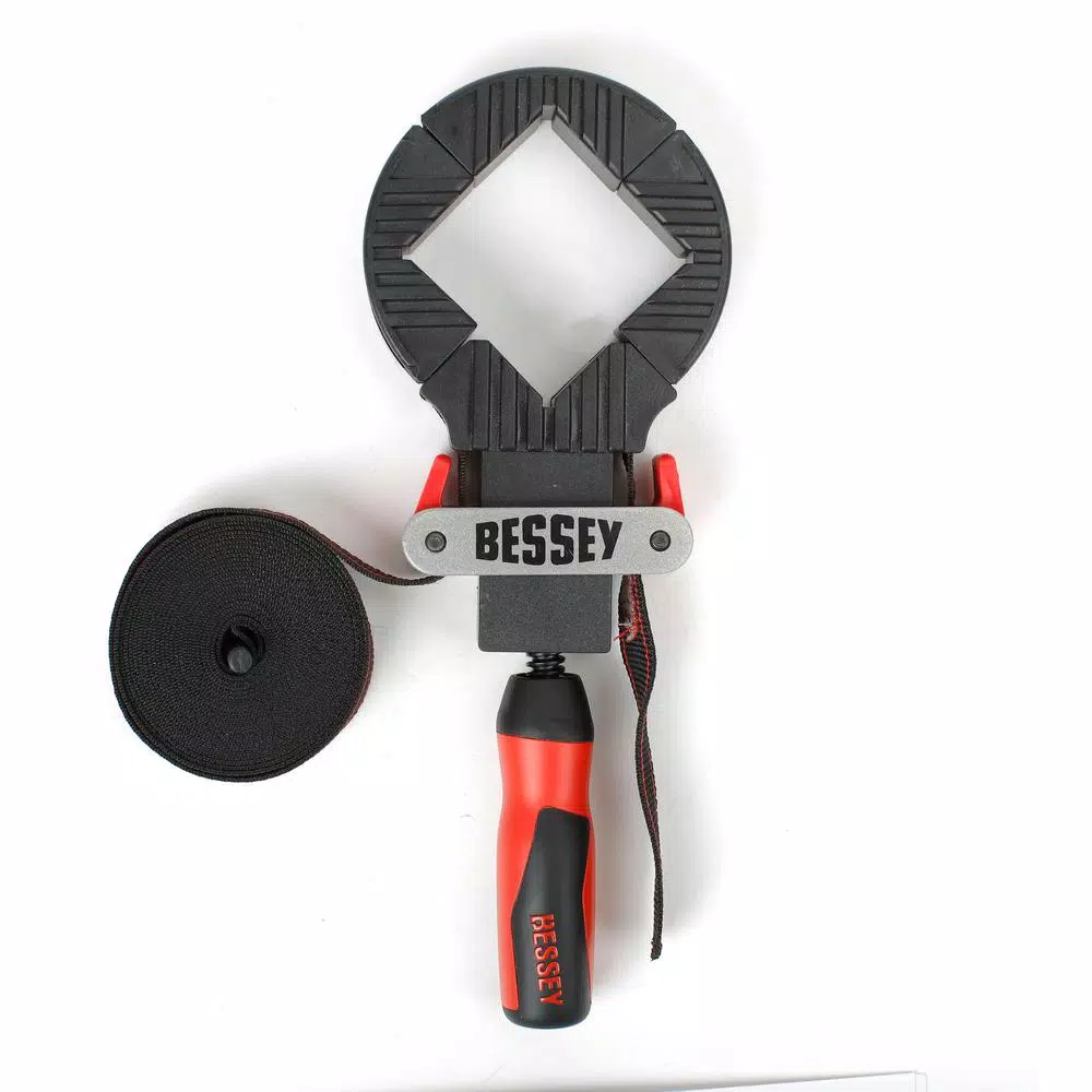BESSEY Strap Clamp with 90-Degree Corner Pieces 12 ft. Capacity and#8211; XDC Depot - Mycitystee