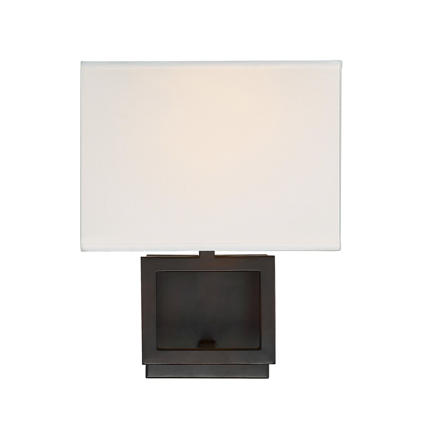 Albert Home One Light Wall Sconce Oil Rubbed Bronze - Exact Size - Mycitystee