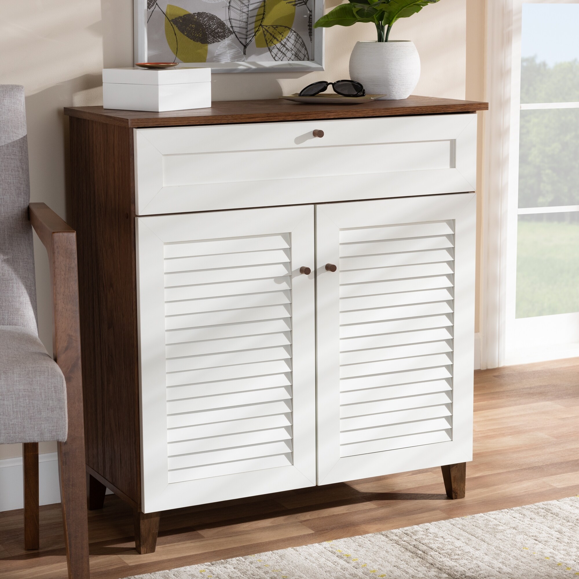 Carson Carrington Aitken 4-shelf Shoe Cabinet - - 30773177 - Mycitystee