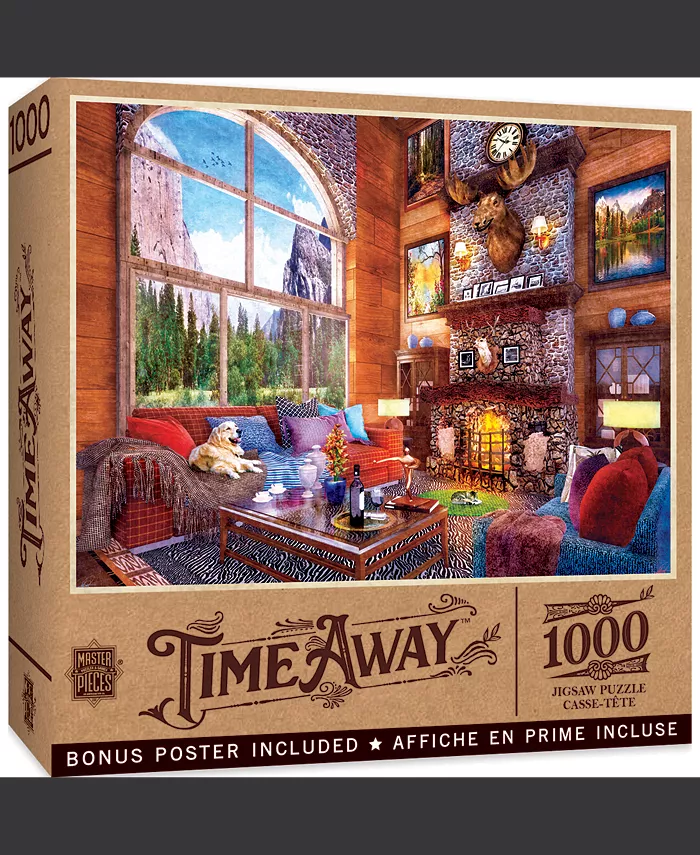 MasterPieces Puzzles Time Away - Luxury View 1000 Piece Adult Jigsaw Puzzle - Mycitystee