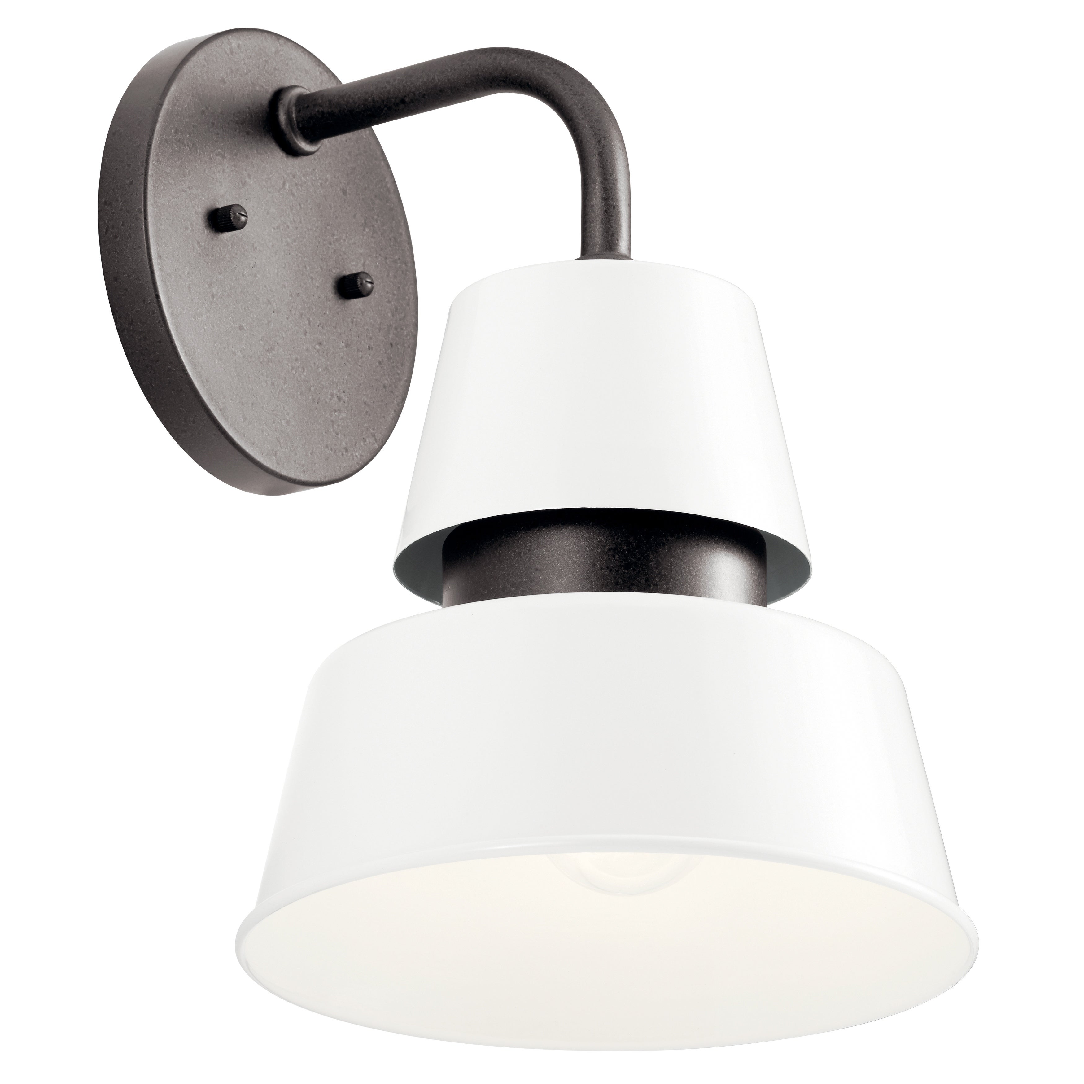 Kichler Lighting Lozano 1-Light Outdoor Wall Light White - Mycitystee