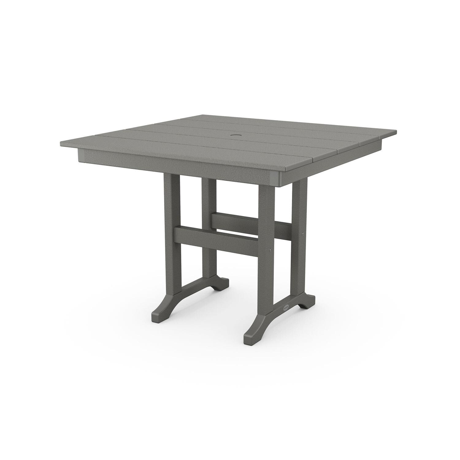POLYWOOD 37-Inch Farmhouse Dining Table - Mycitystee