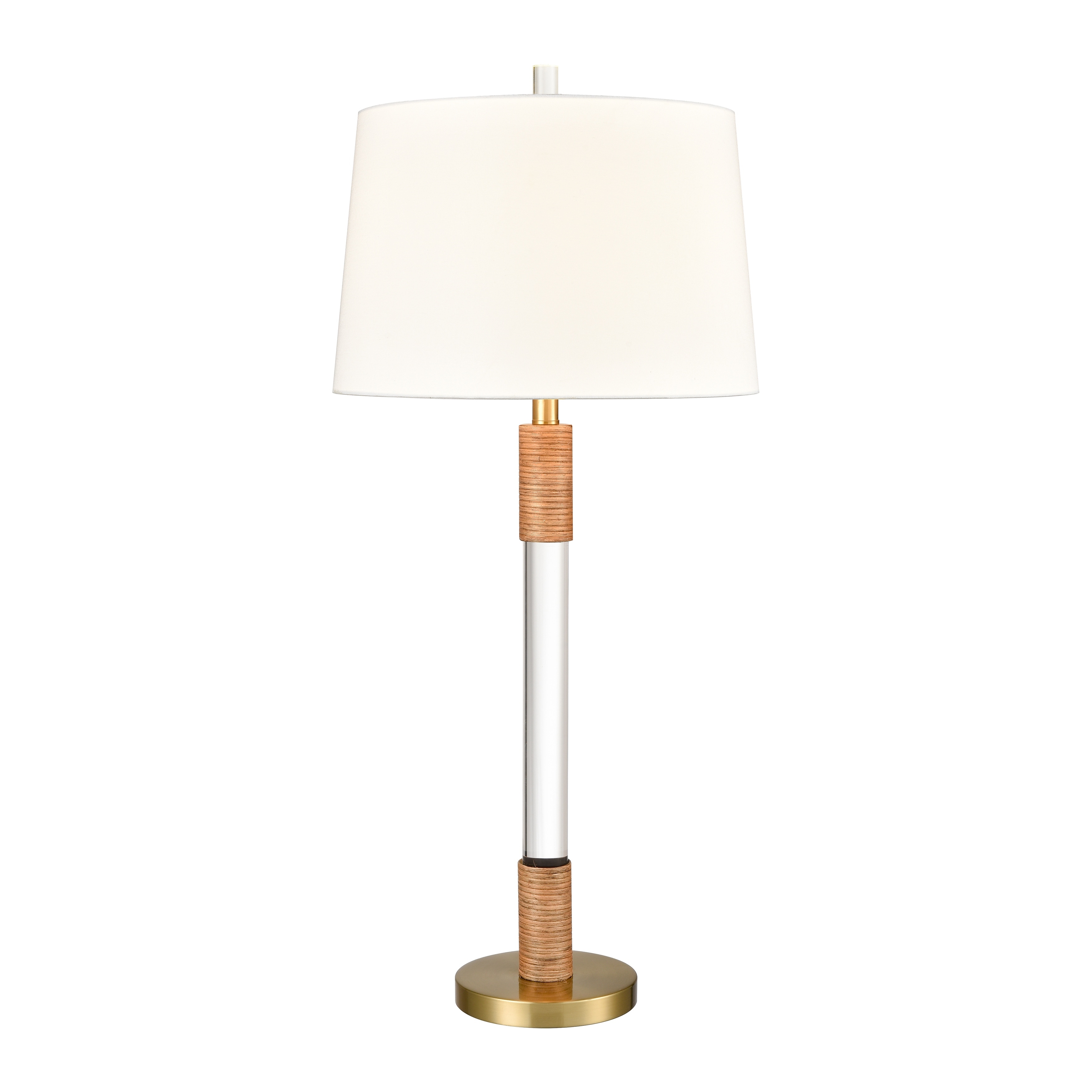 Island Summit 36'' High 1-Light Table Lamp - Clear - Mycitystee