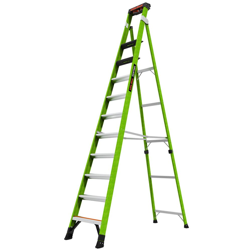 Little Giant Sentinel M12 Step Ladder Type IAA Fiberglass - Mycitystee