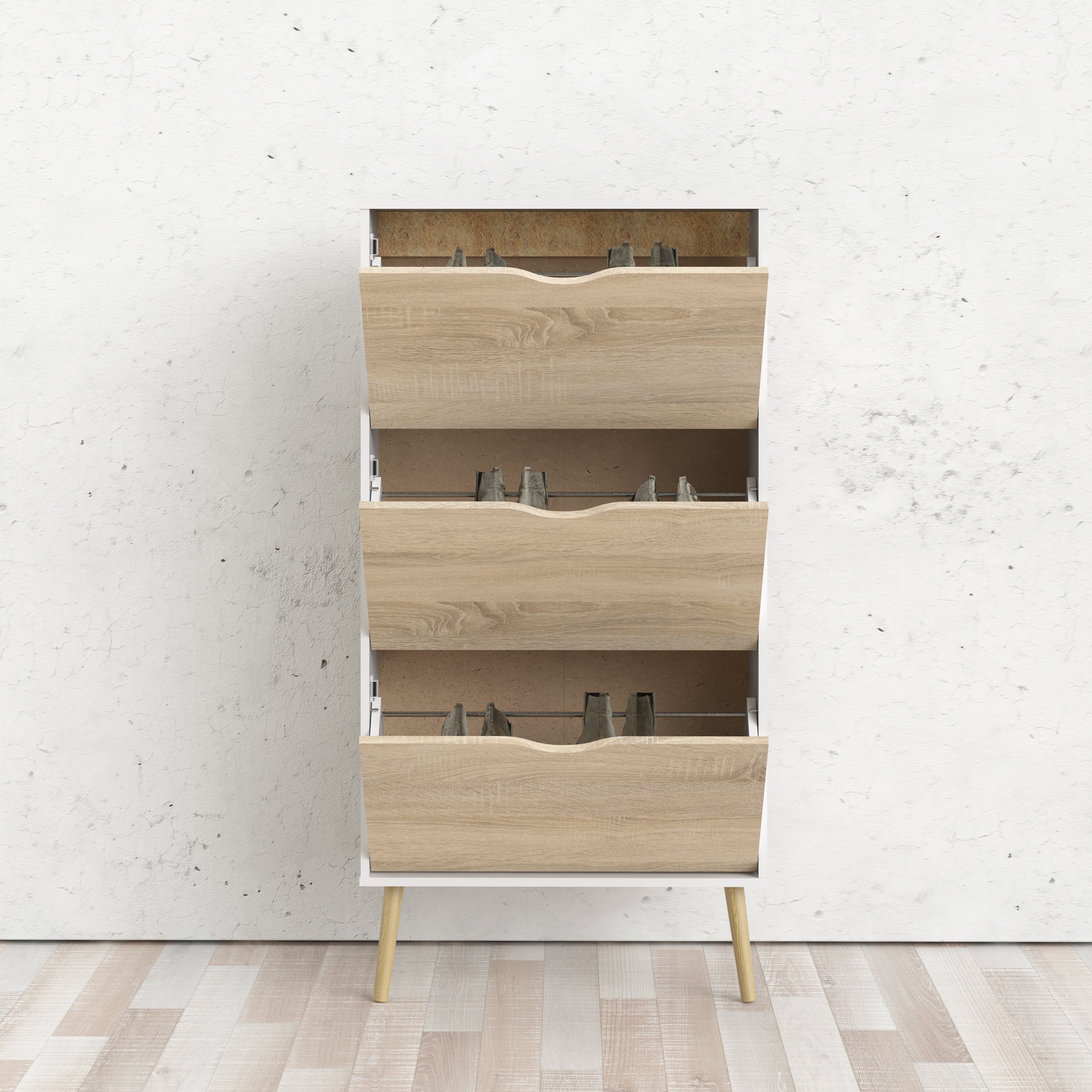 Carson Carrington Kristiansund 3-drawer Shoe Cabinet - - 20931422 - Mycitystee