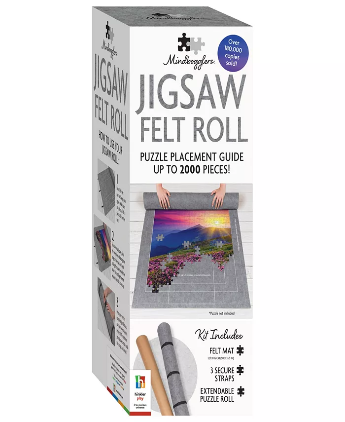 Mindbogglers Felt Mat Jigsaw Roll - Mycitystee