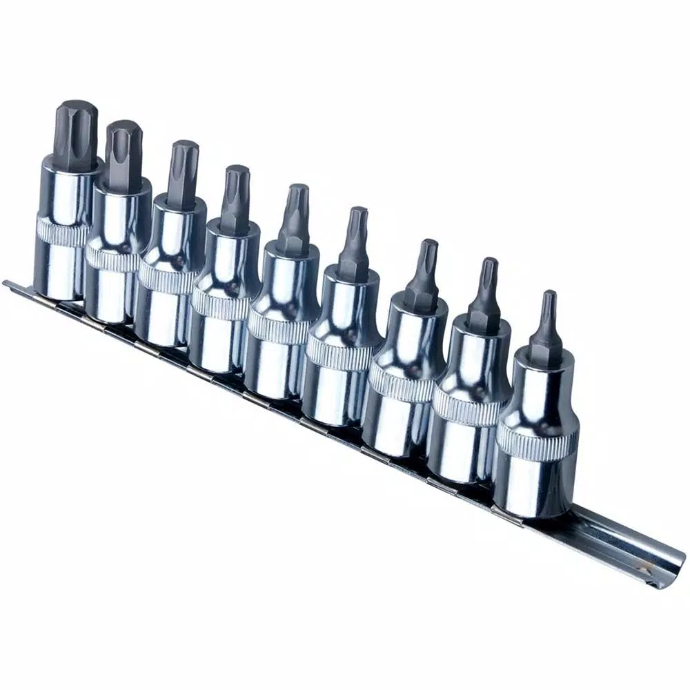 SPEEDWAY 1/2 in. Drive Star Point Socket Set (9-Piece) and#8211; XDC Depot - Mycitystee