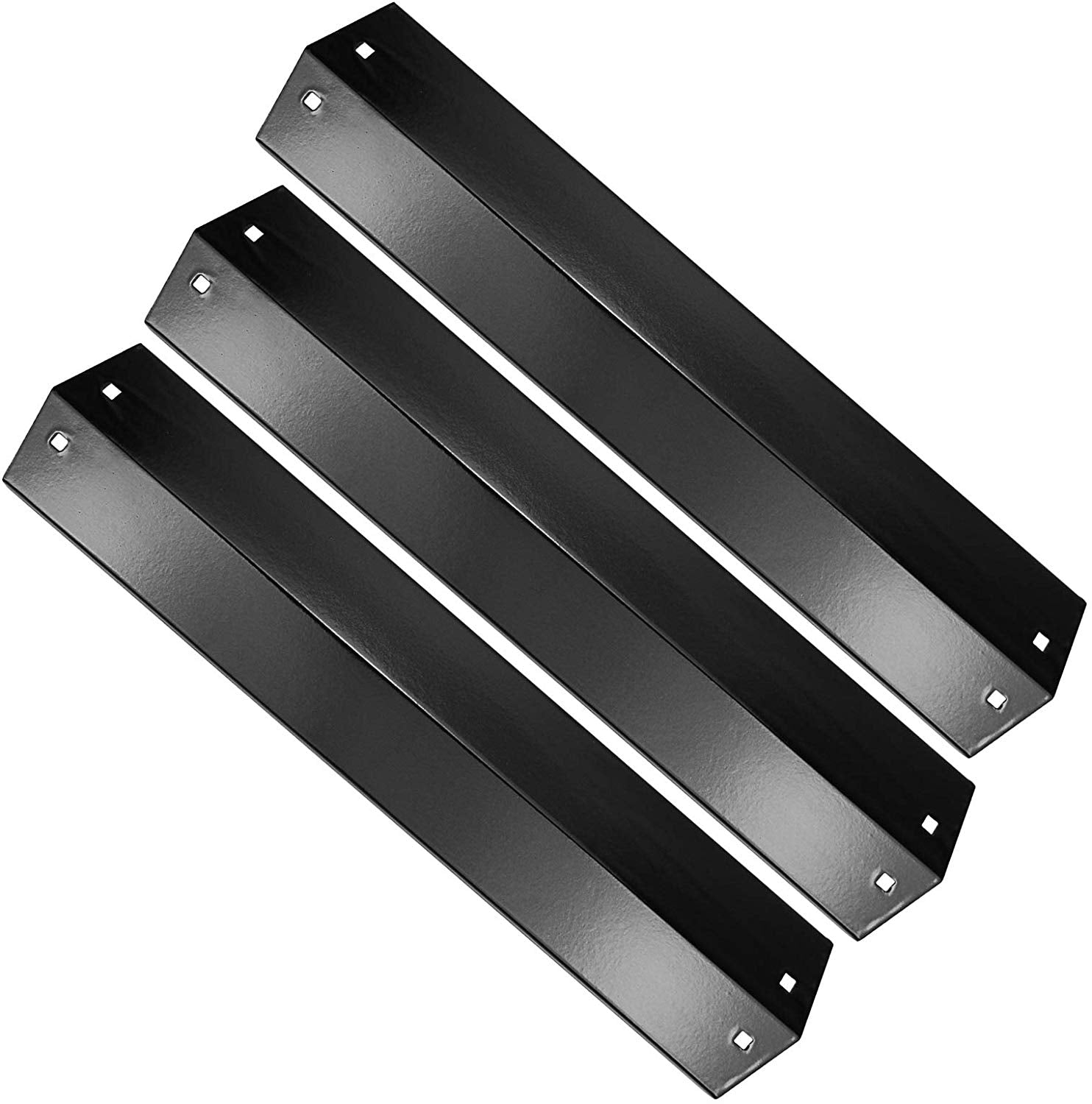 Grill Heat Plates fits King Griller 3008, 5252 Grills, 18 15/16 x 3 7/8'', Porcelain Steel Replacement Parts - Mycitystee