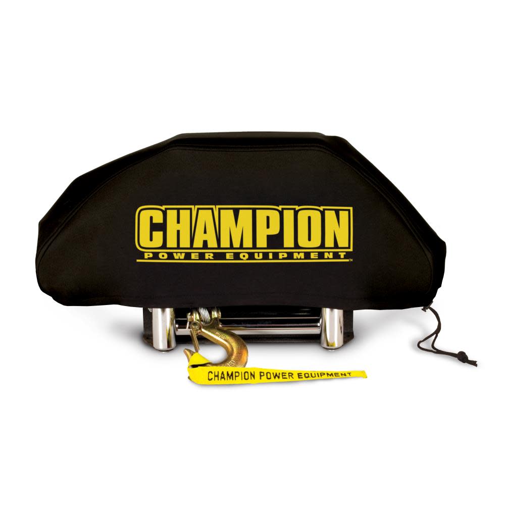 Champion Weather-Resistant Neoprene Storage Cover for Winches 8000-12,000 lb. - Mycitystee
