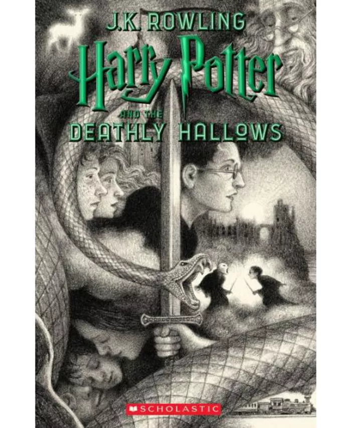 Barnes Noble Harry Potter and the Deathly Hallows (Harry Potter Series Book #7) by J. K. Rowling - Mycitystee