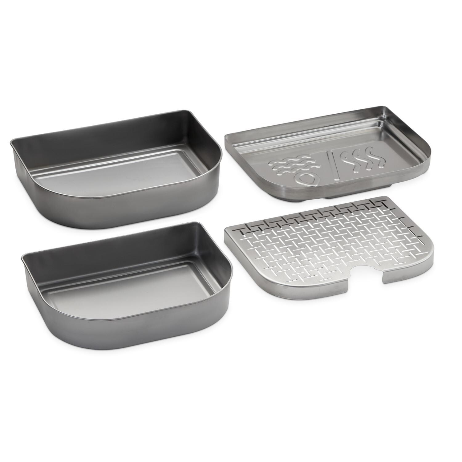 Weber 6613 Stainless Steel Versatility Kit For Lumin Compact Electric Grills - Mycitystee