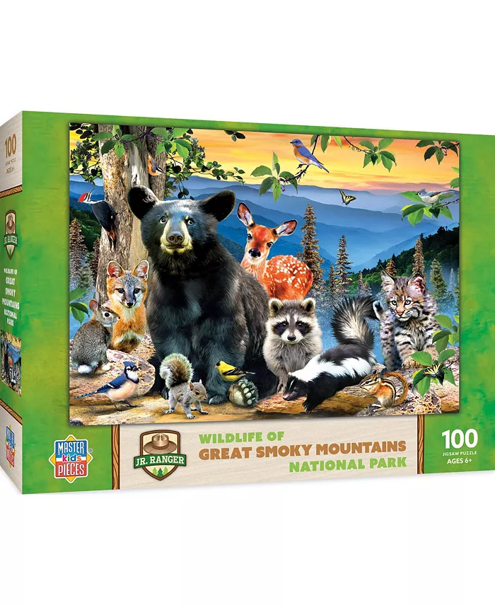 MasterPieces Puzzles National Parks - Great Smoky Mountains National Park 100 Piece Puzzle - Mycitystee