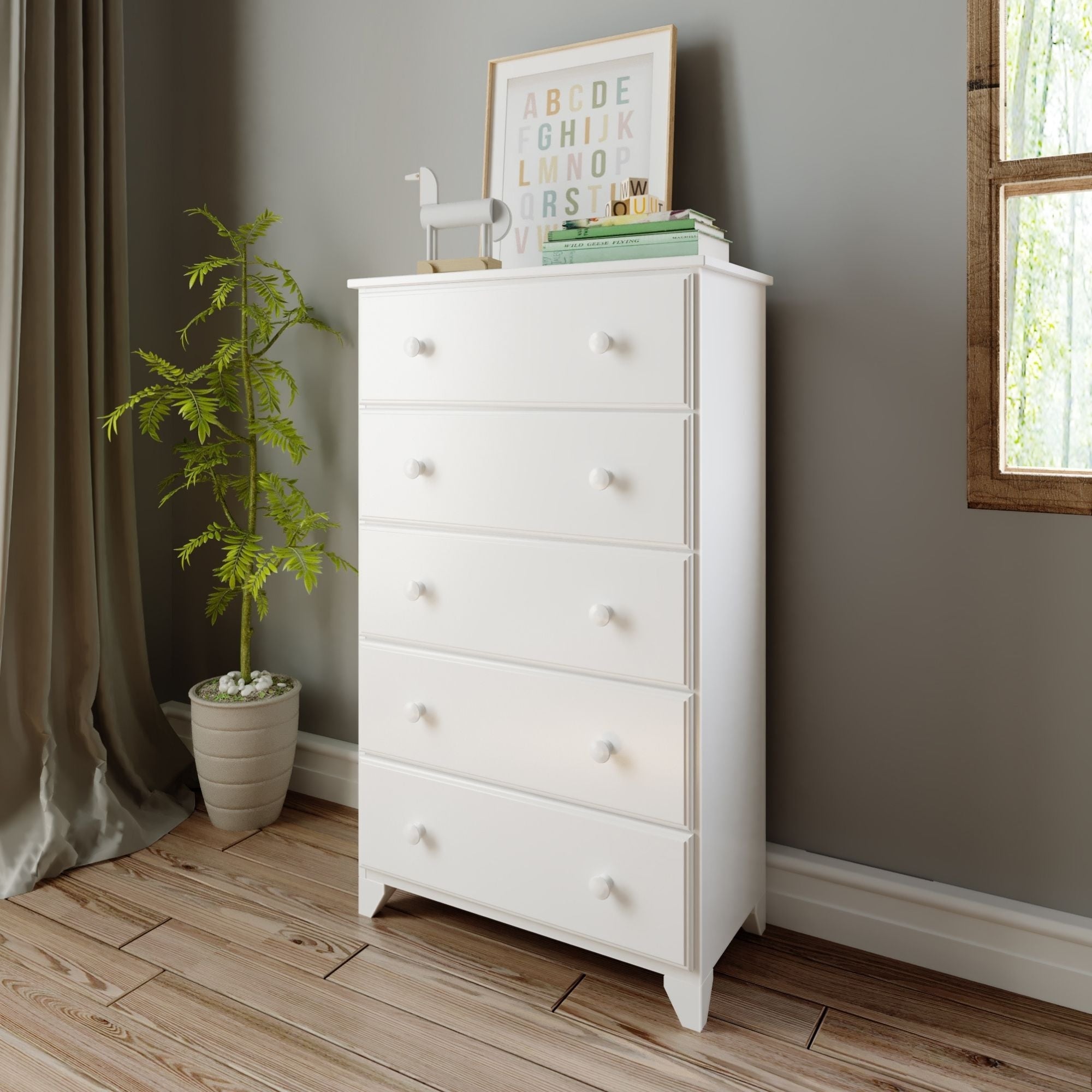 Max and Lily 5-Drawer Dresser - - 35999243 - Mycitystee