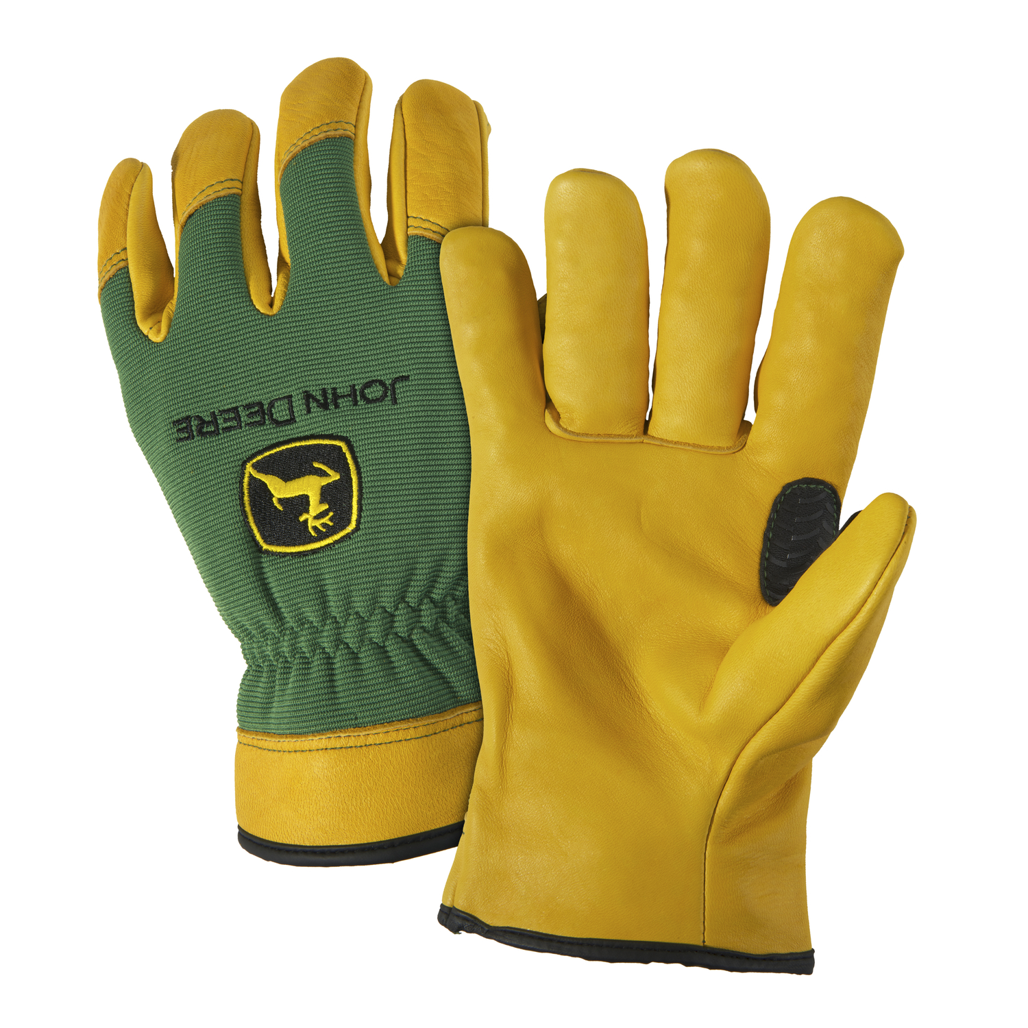 West Chester John Deere Unisex Work Gloves Green/Yellow L 1 pair - Mycitystee