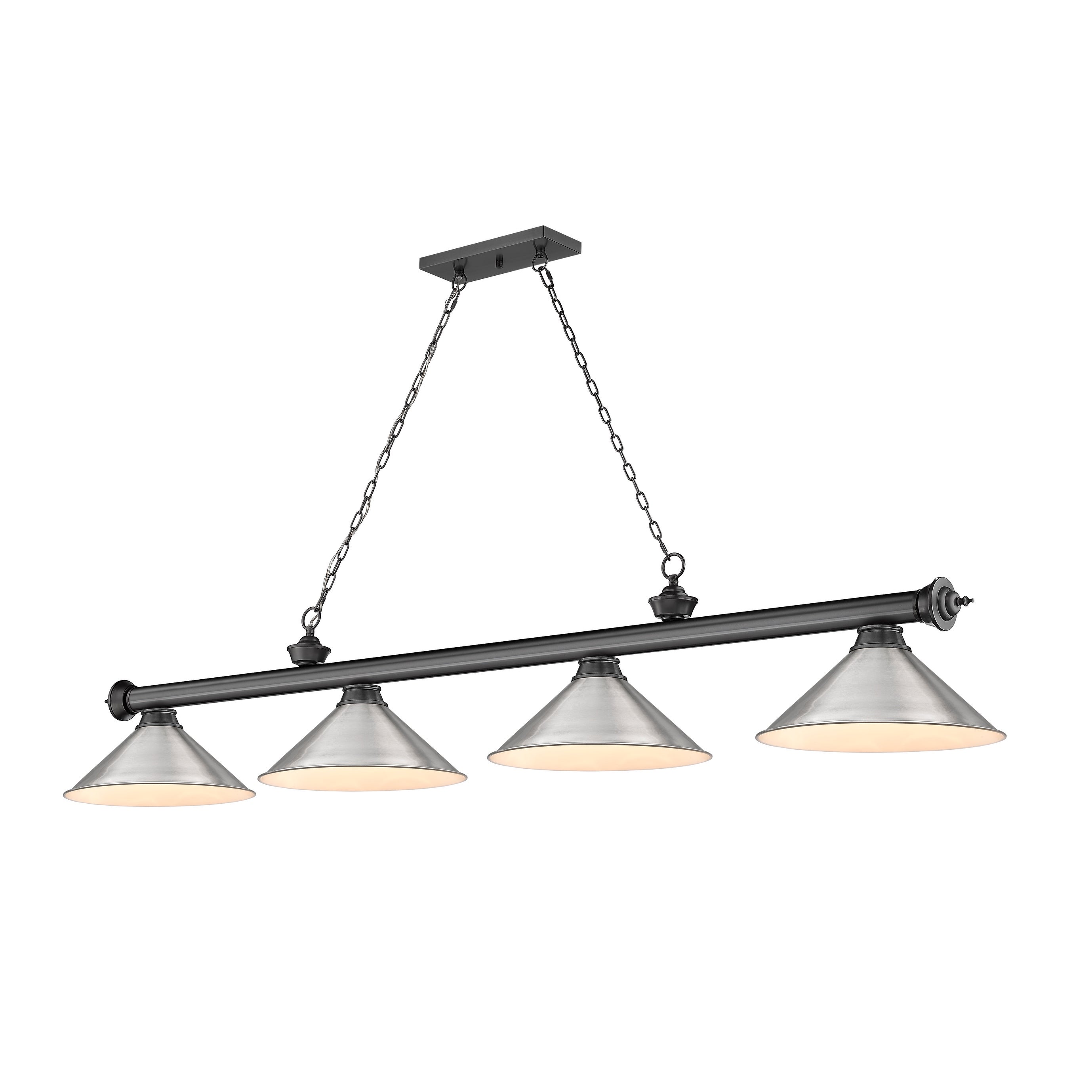 Cordon 4 Light Billiard - Bronze Plated - Mycitystee