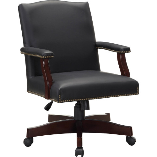 Lorell Traditional Executive Bonded Leather Chair (68250) - Mycitystee
