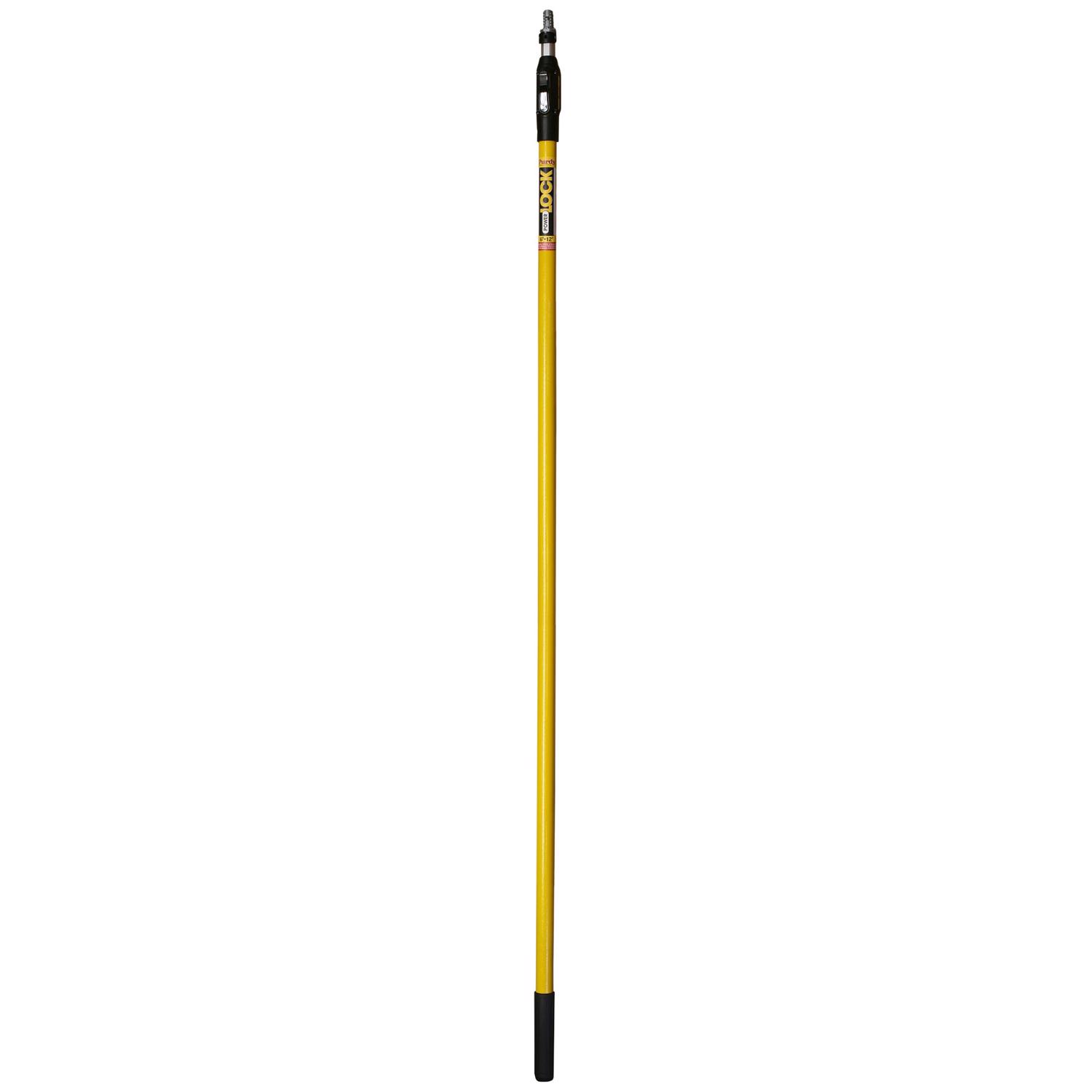 Purdy POWER LOCK Telescoping 6-12 ft. L X 1 in. D Fiberglass Extension Pole - Mycitystee