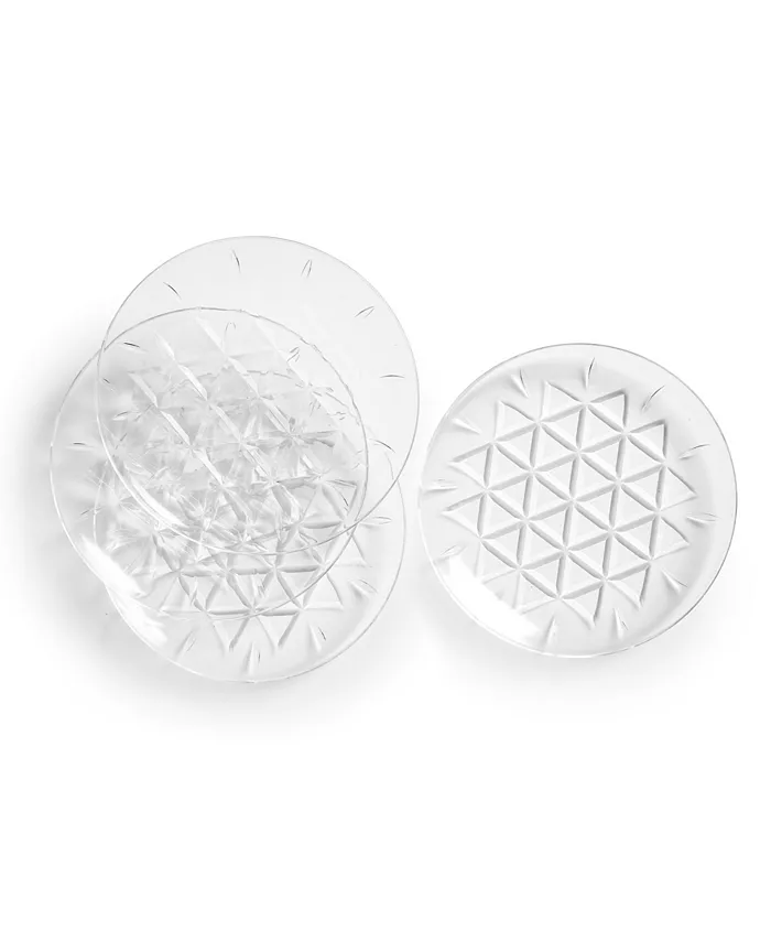Sagaform Solid Plates 4 Piece Set， Service for 4 - Mycitystee