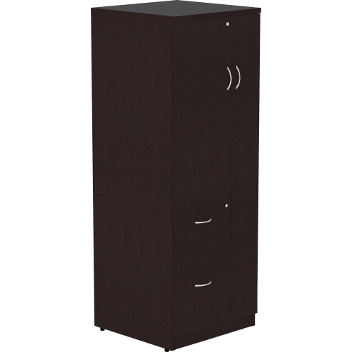 Lorell Essentials Laminate Tall Storage Cabinet - 2-Drawer (18229) - Mycitystee