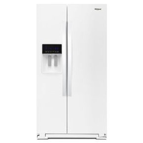 28 cu ft Side-by-Side White Refrigerator - Mycitystee