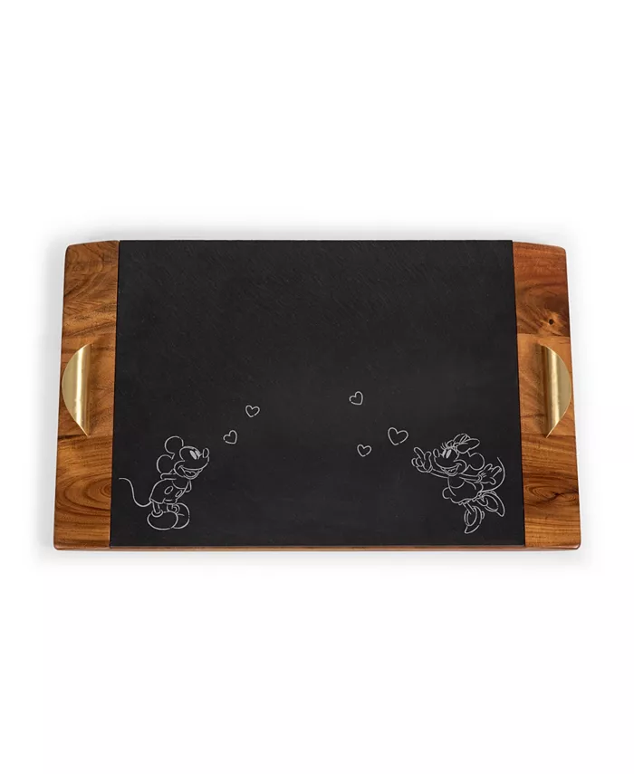 Toscana Disney's Mickey Minnie Mouse Covina Acacia and Slate Charcuterie Board - Mycitystee