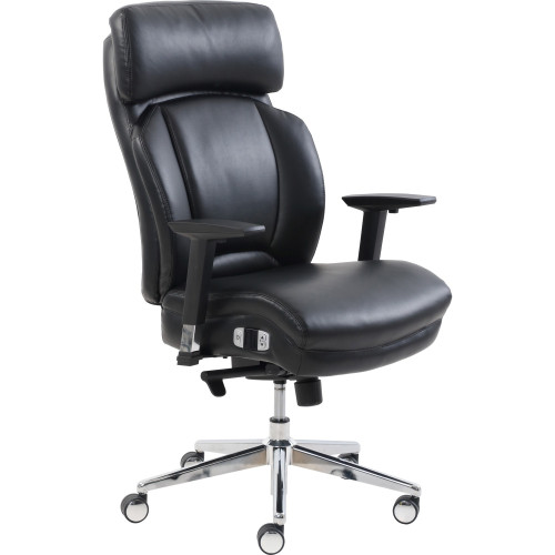 Lorell Lumbar Support High-Back Chair (50194) - Mycitystee