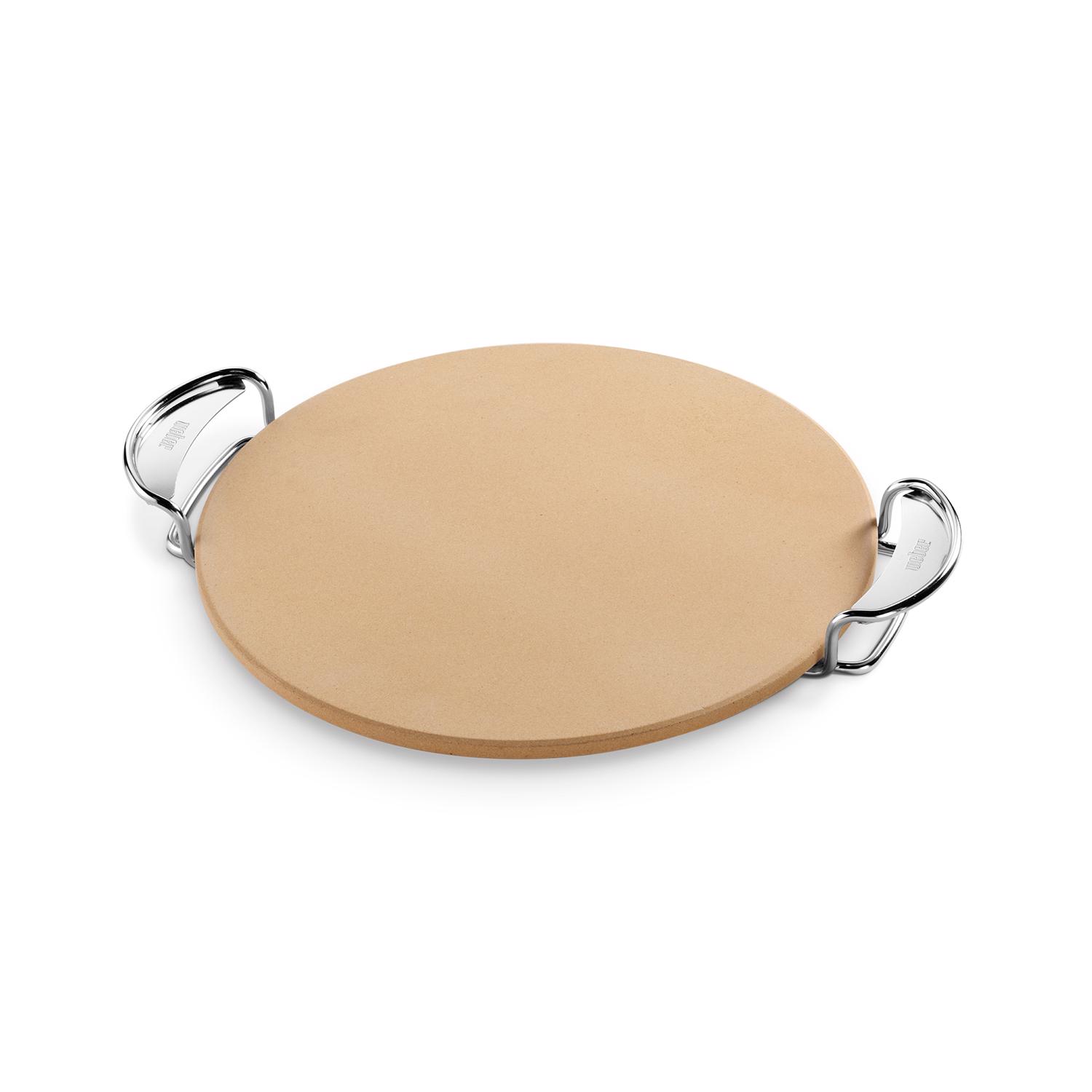 Weber Gourmet BBQ System Ceramic Beige Grill Pizza Stone 1 - Mycitystee