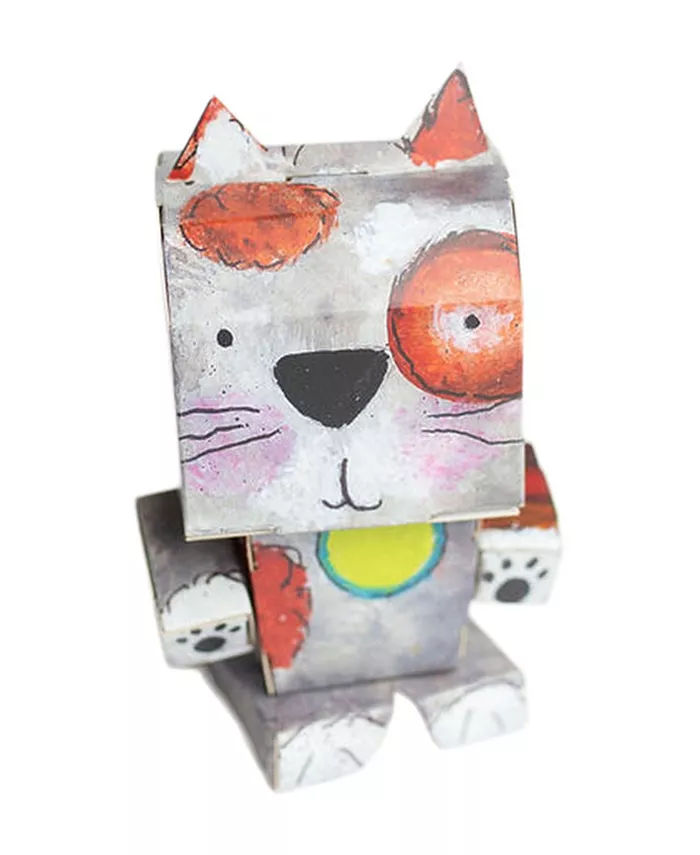 Cubles Stuff Cat - A original Buildable 3D STEM Toy - Mycitystee