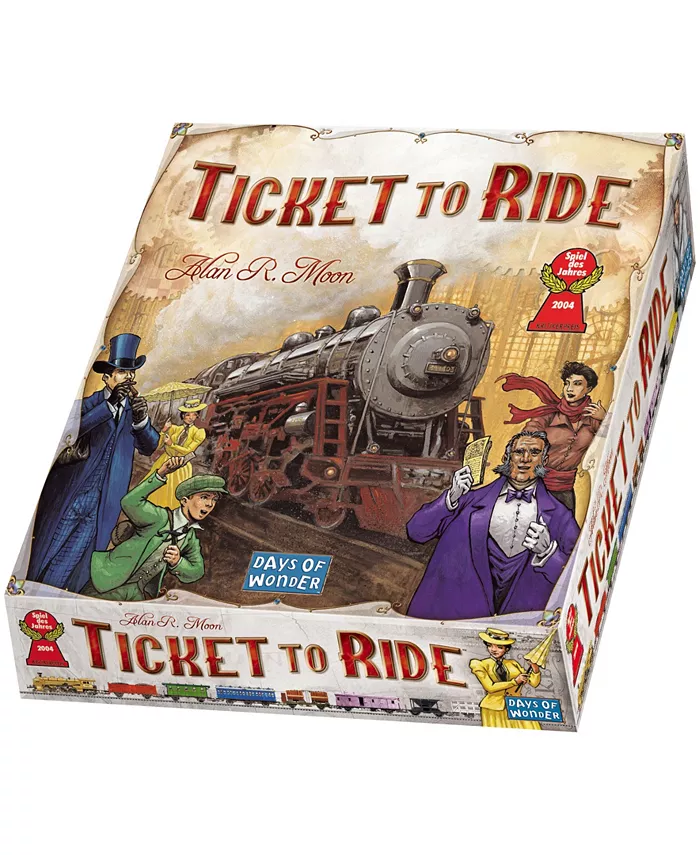 Asmodee North America， Inc. Ticket to Ride Game - Mycitystee