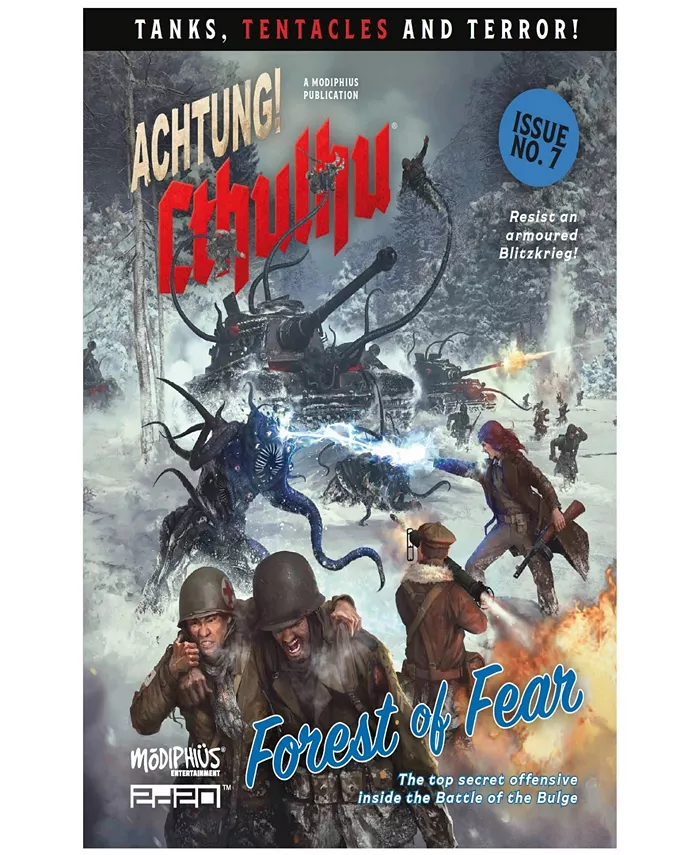 Achtung Cthulhu Forest Of Fear Expansion Rpg Book - Mycitystee