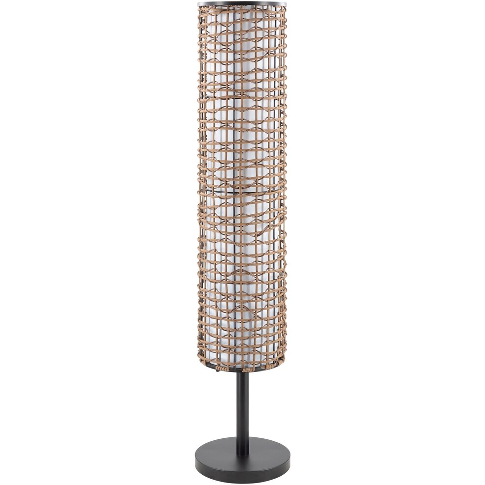 Katelin Indoor/ Outdoor Woven 53-inch Floor Lamp - 53