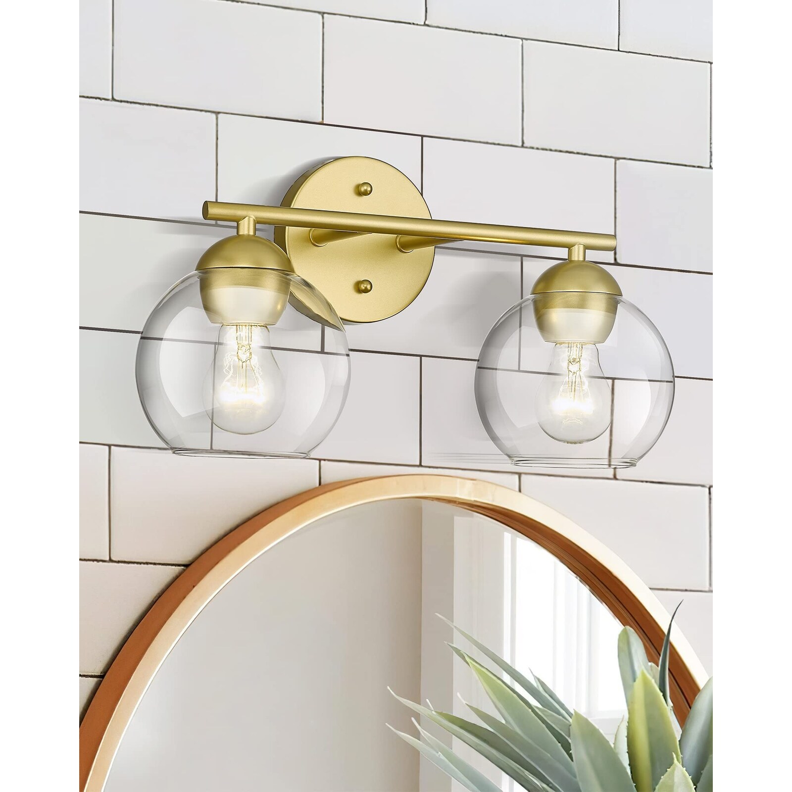 Globe Bathroom Vanity Light Bathroom Over Sink Lighting - Mycitystee