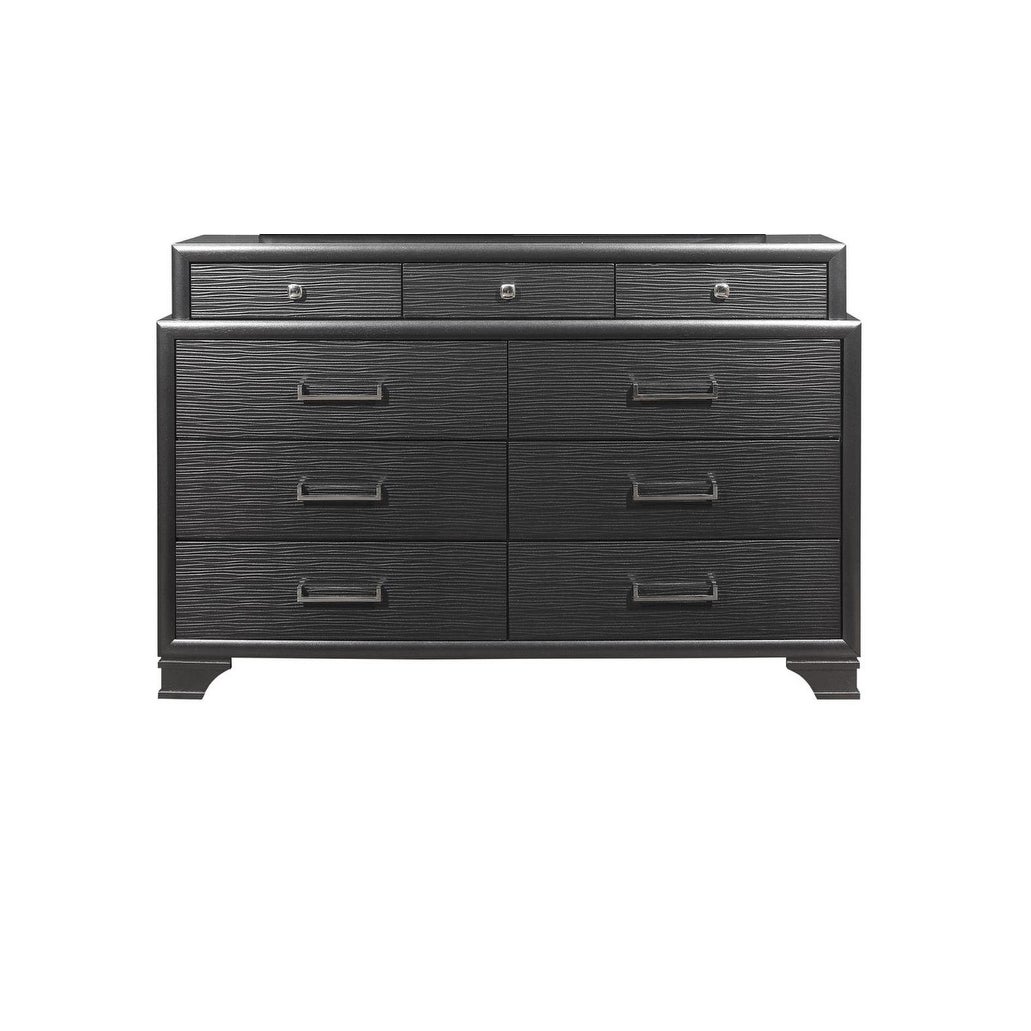 Global Furniture USA Jordyn Grey Textured Dresser - - 33264620 - Mycitystee