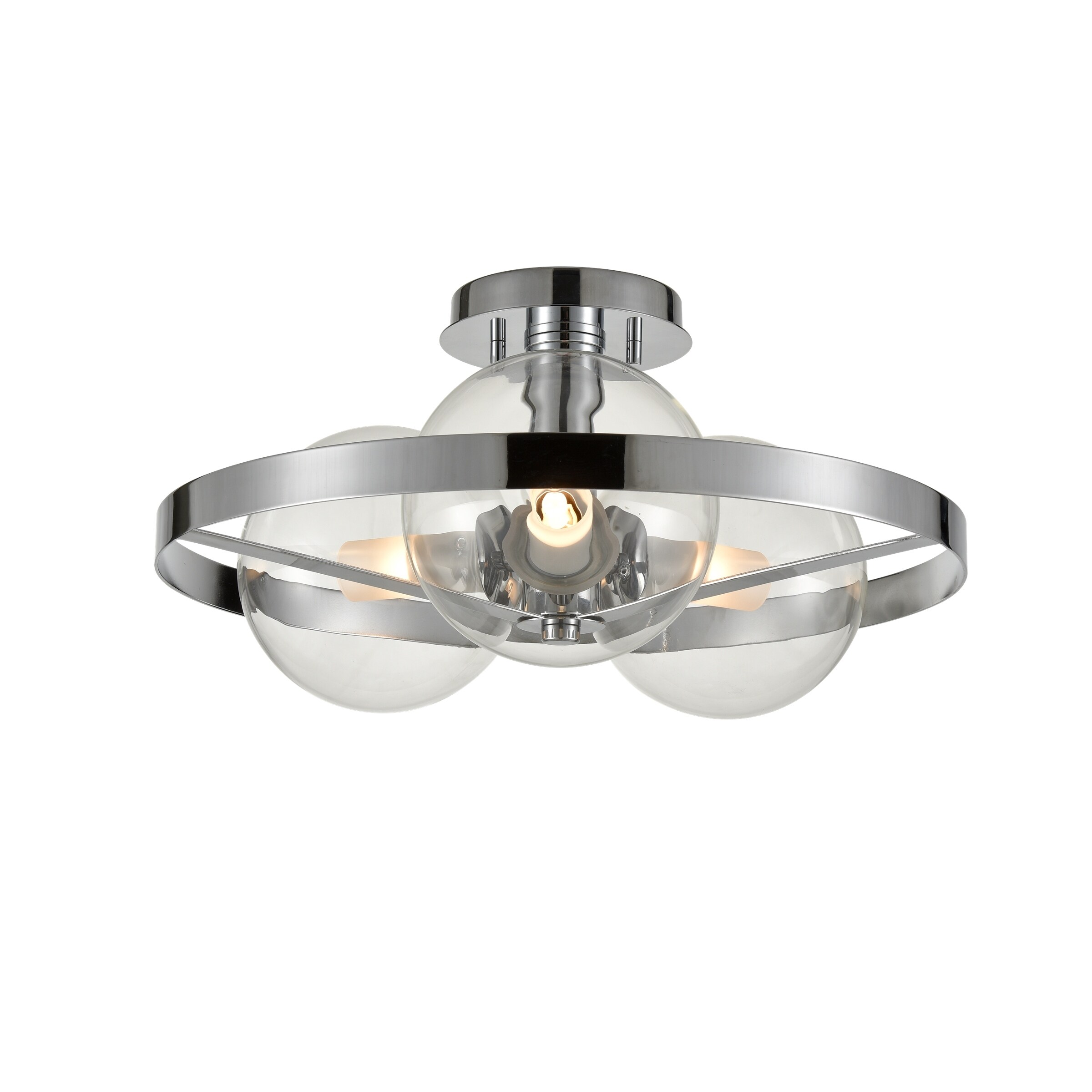 Courcelette 3 Light Semi-Flush Mount - Mycitystee