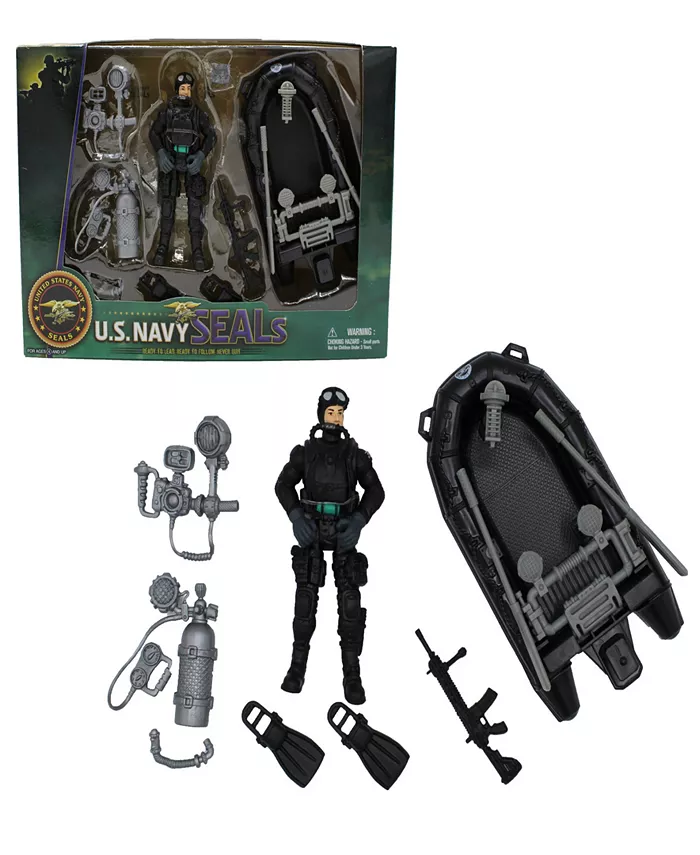 U.S. Navy Seals Combat Raiding Rubber Craft - Mycitystee