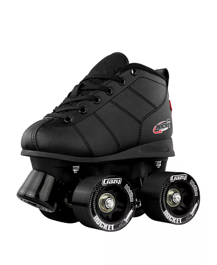 Crazy Skates Rocket Roller Skates For Boys - Great Beginner Kids Quad Skates - Mycitystee